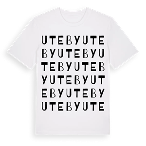 Uteby ordlek t-shirt – ekologisk bomull t-shirt från Pinshirt