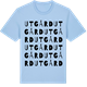 Blue Soul t-shirt med Utgård ordlek t-shirt