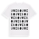 Uvebo ordlek t-shirt