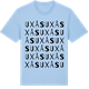 Blue Soul t-shirt med Uxås ordlek t-shirt