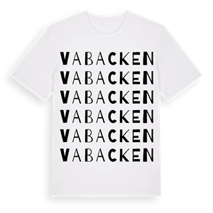 Vabacken ordlek t-shirt – ekologisk bomull t-shirt från Pinshirt