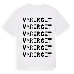 Vaberget ordlek t-shirt – ekologisk bomull t-shirt från Pinshirt