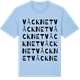 Blue Soul t-shirt med Våcknet ordlek t-shirt
