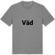 Mid Heather Gray t-shirt med Väd fetstil t-shirt