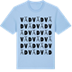 Blue Soul t-shirt med Väd ordlek t-shirt