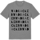 Mid Heather Gray t-shirt med Vadbacken ordlek t-shirt