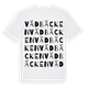 Vädbäcken ordlek t-shirt