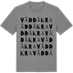 Mid Heather Gray t-shirt med Väddåkra ordlek t-shirt