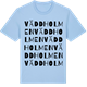 Blue Soul t-shirt med Väddholmen ordlek t-shirt