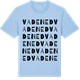 Blue Soul t-shirt med Vadened ordlek t-shirt