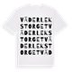 Väderlekstorget ordlek t-shirt