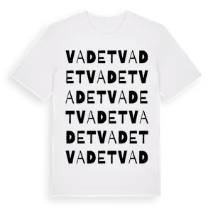 Vadet ordlek t-shirt – ekologisk bomull t-shirt från Pinshirt