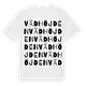 Vädhöjden ordlek t-shirt
