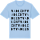 Blue Soul t-shirt med Vadlent ordlek t-shirt