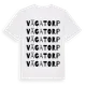 White t-shirt med Vägatorp ordlek t-shirt