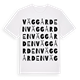 Väggården ordlek t-shirt