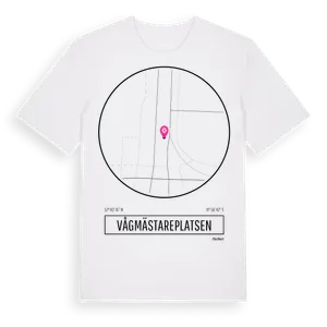 Vågmästareplatsen t-shirt – ekologisk bomull t-shirt från Pinshirt