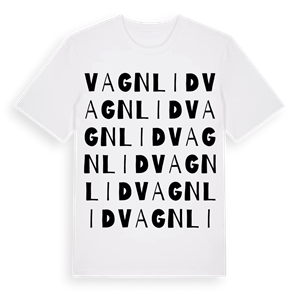 Vagnlid ordlek t-shirt – ekologisk bomull t-shirt från Pinshirt