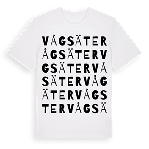 Vågsäter ordlek t-shirt – ekologisk bomull t-shirt från Pinshirt