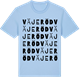 Blue Soul t-shirt med Väjeröd ordlek t-shirt