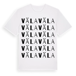 Väla ordlek t-shirt – ekologisk bomull t-shirt från Pinshirt
