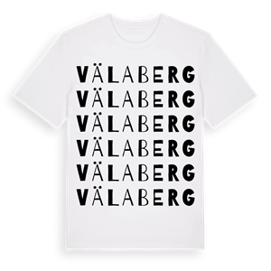Välaberg ordlek t-shirt – ekologisk bomull t-shirt från Pinshirt