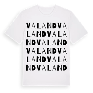 Valand ordlek t-shirt – ekologisk bomull t-shirt från Pinshirt