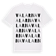 Valarna ordlek t-shirt