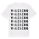 Valeberg ordlek t-shirt
