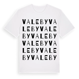 Valeby ordlek t-shirt – ekologisk bomull t-shirt från Pinshirt