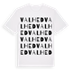 Valhed ordlek t-shirt