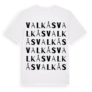 Valkås ordlek t-shirt – ekologisk bomull t-shirt från Pinshirt