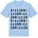 Blue Soul t-shirt med Vallen ordlek t-shirt