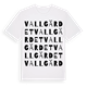 Vallgärdet ordlek t-shirt