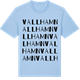 Blue Soul t-shirt med Vallhamn ordlek t-shirt