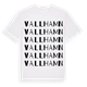 Vallhamn ordlek t-shirt