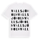 Vallsjöholm ordlek t-shirt