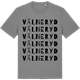 Mid Heather Gray t-shirt med Välneryd ordlek t-shirt