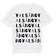 Valsäng ordlek t-shirt