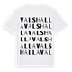 Valshalla ordlek t-shirt