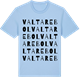 Blue Soul t-shirt med Valtarebol ordlek t-shirt