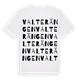 Valterängen ordlek t-shirt