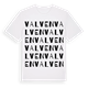 Valven ordlek t-shirt