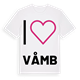 Jag älskar Våmb t-shirt stort tryck
