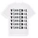 Våmmedal ordlek t-shirt