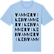 Blue Soul t-shirt med Vammerviken ordlek t-shirt