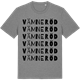 Mid Heather Gray t-shirt med Vämneröd ordlek t-shirt