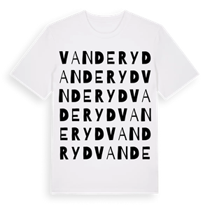 Vanderyd ordlek t-shirt – ekologisk bomull t-shirt från Pinshirt