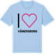 Blue Soul t-shirt med Jag älskar Vänersborg t-shirt stort tryck