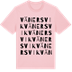 Pink Cotton t-shirt med Vänersvik ordlek t-shirt